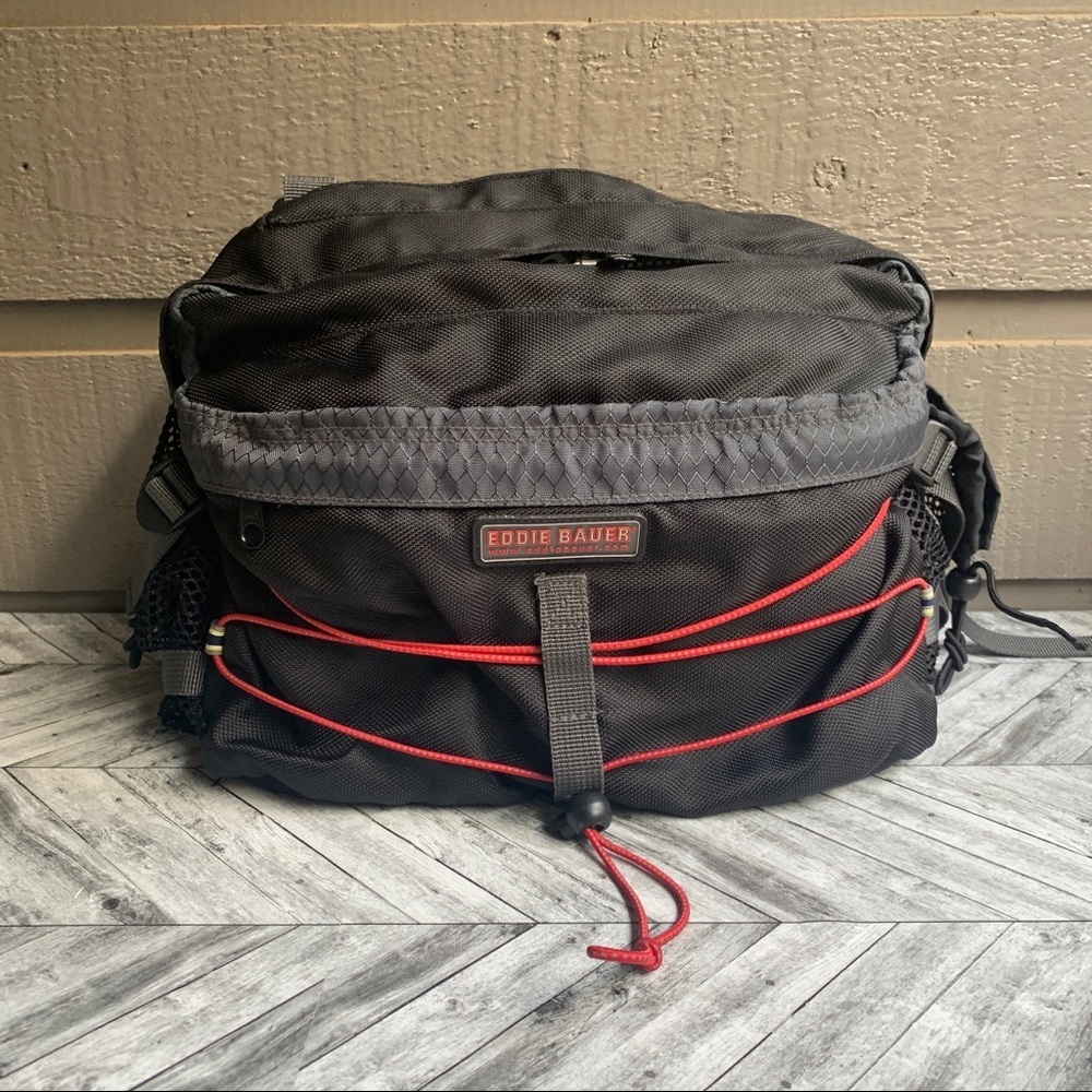 Eddie Bauer Hip Waist Crossbody Hiking Pack Bag